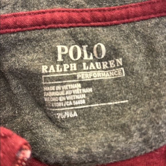 Polo Ralph Lauren Cottagecore Performance Burgundy Sweater Pullover M - Picture 7 of 7